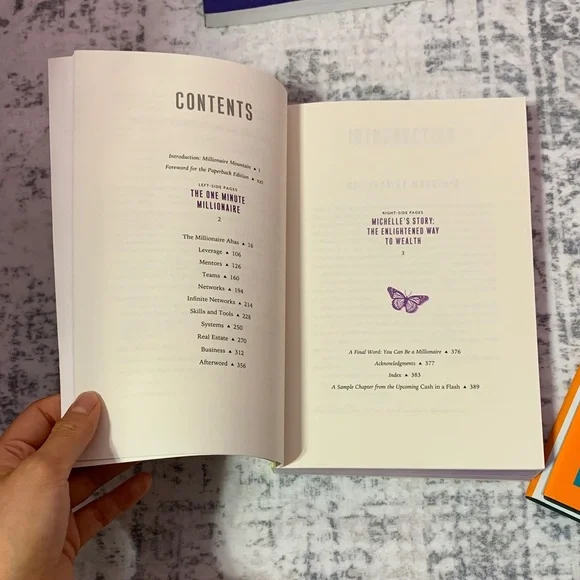 The One Minute Millionaire and Cash in a Flash Book Set- Mark Victor Hansen - Picture 3 of 6